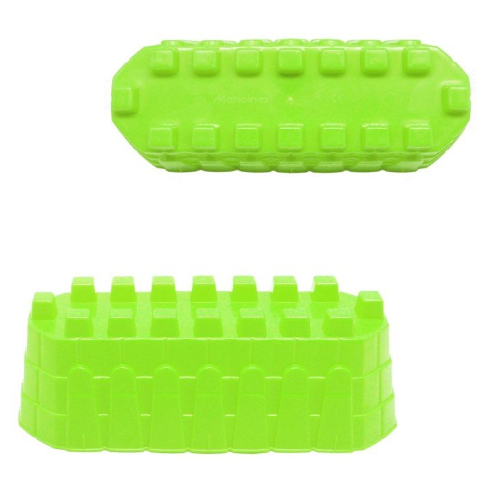 Пасочка "Стінка замку", зелений (31х12 см)