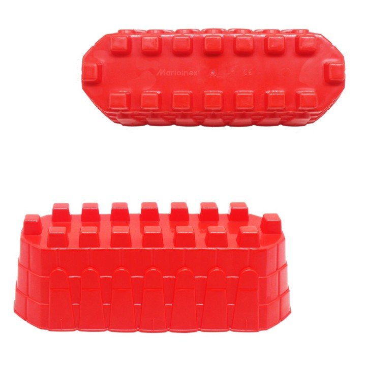 Пасочка "Стінка замку", червоний (31х12 см)