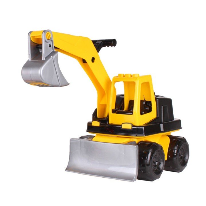 Екскаватор пластиковий (жовто-сірий)