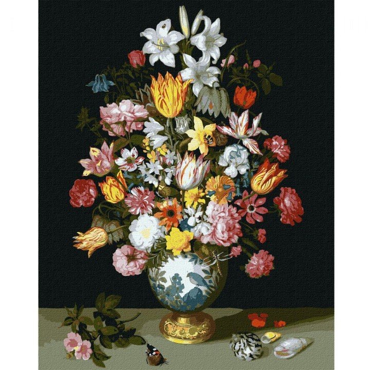 Картина за номерами "Квіткова симфонія" ★★★★★