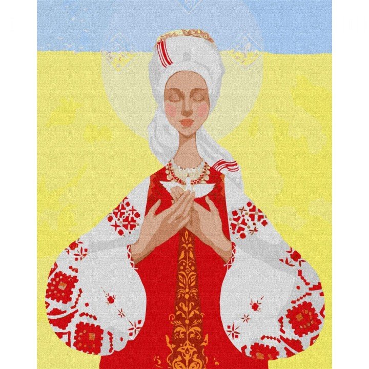 Картина за номерами "Мати-Україна" ★★★