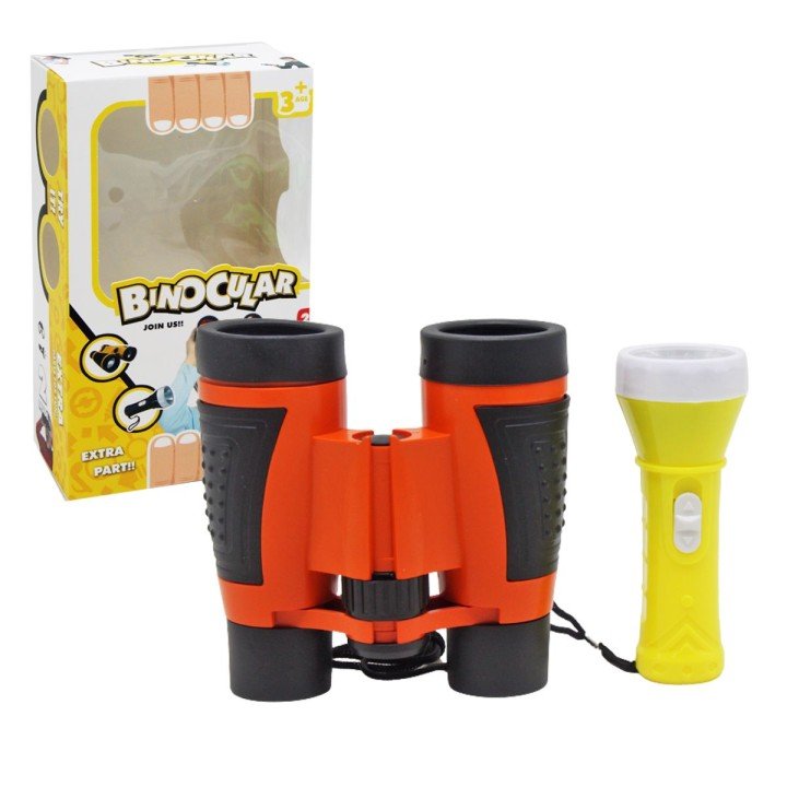 Набір "Бінокль з ліхтариком", теракотовий