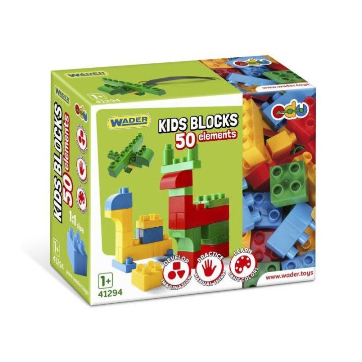 Конструктор "Kids Blocks", 50 елем.