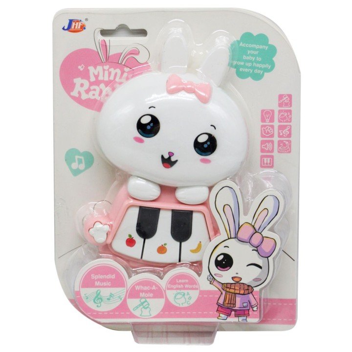 Дитяче піаніно "Зайчик", рожевий