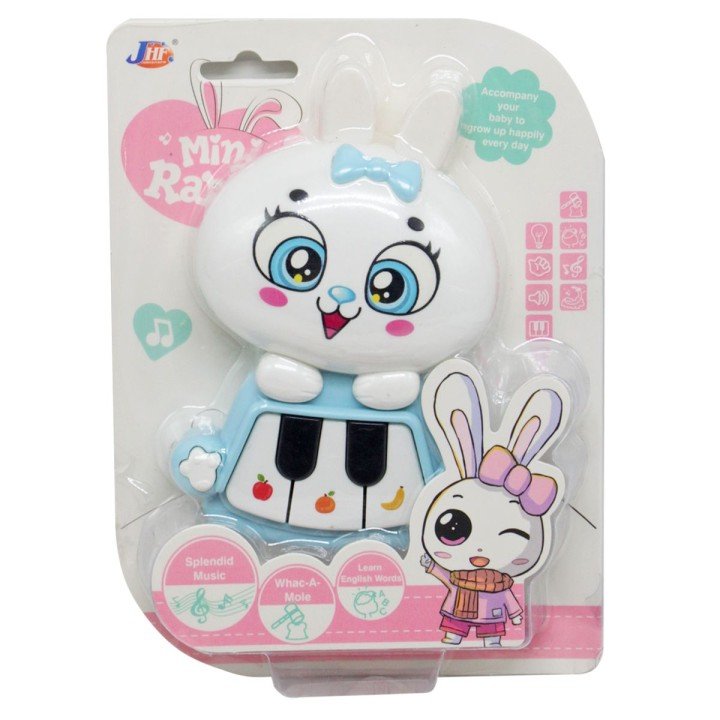 Дитяче піаніно "Зайчик", блакитний