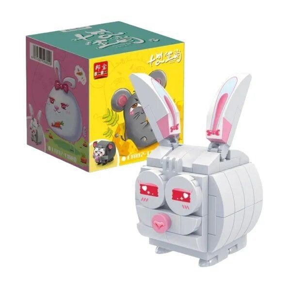 Конструктор "Китайські знаки зодіаку: Зайчик", 75 елем.