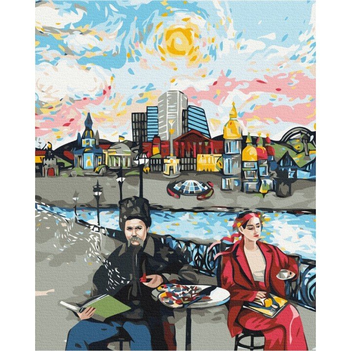 Картина за номерами "Мистецький променад @Вікторія Коваленко" ★★★★