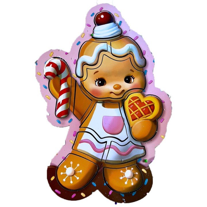 Контурний пазл "Новорічне печиво"