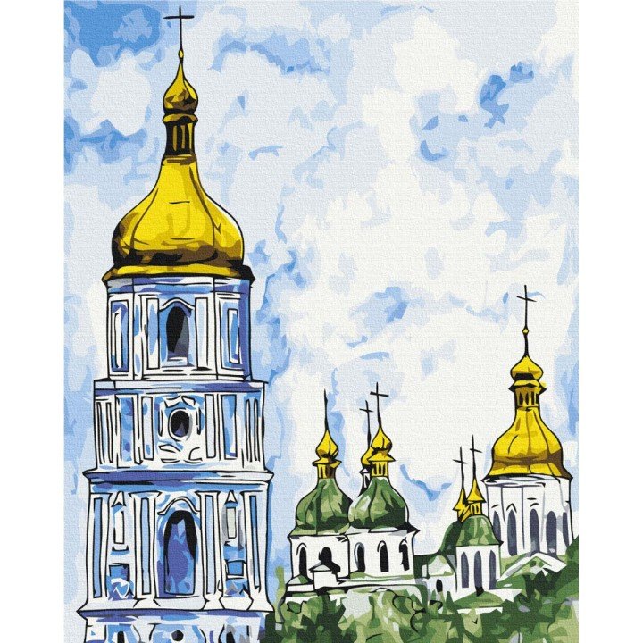 Картина за номерами "Софія Київська © Мазнєва Марина" ★★★
