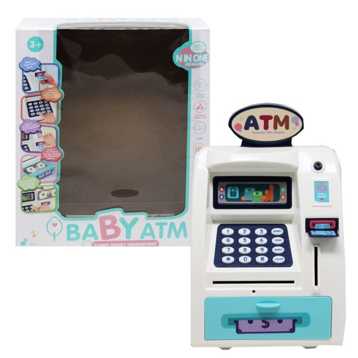 Сейф-терминал "Baby ATM", блакитний