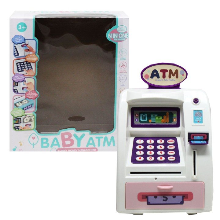 Сейф-терминал "Baby ATM", рожевий