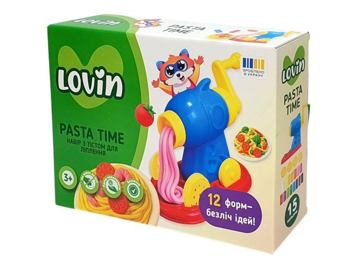 Набір тіста для ліплення Pasta Time (15 кольорів)