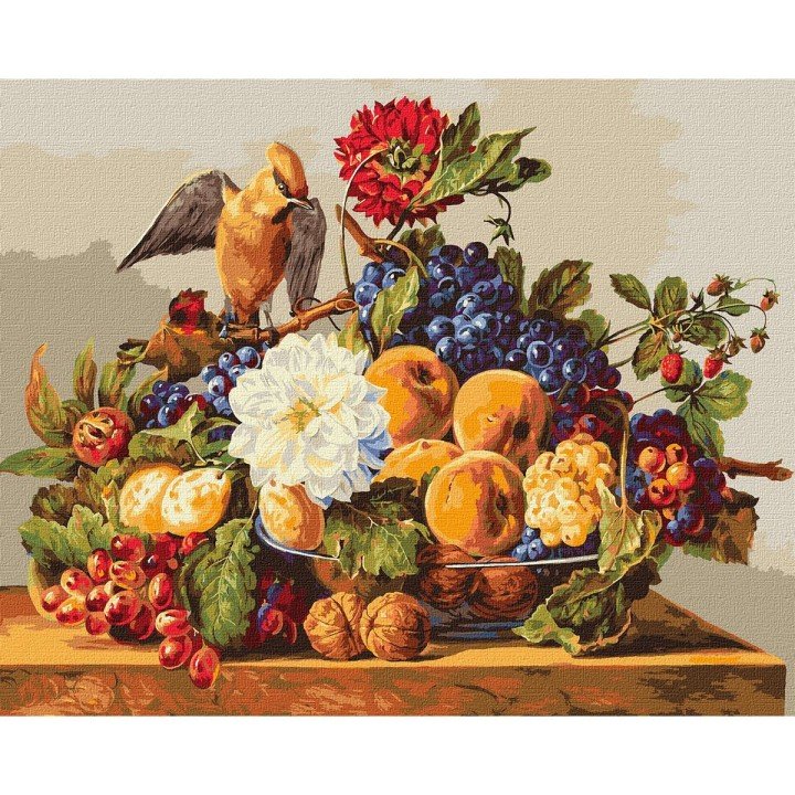 Картина за номерами "Обід омелюха" ★★★★