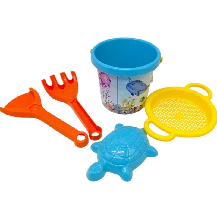 Набір для піску "Підводний світ" 5 ел. з термонаклейкою