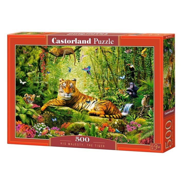 Пазли "Його величність Тигр", 500 елементів