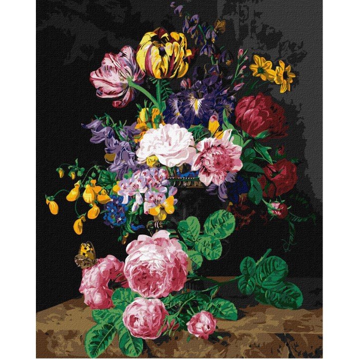 Картина за номерами "Квітковий аромат" ★★★★