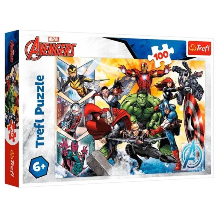 Пазли "Марвел: Сила месників", 100 елем.