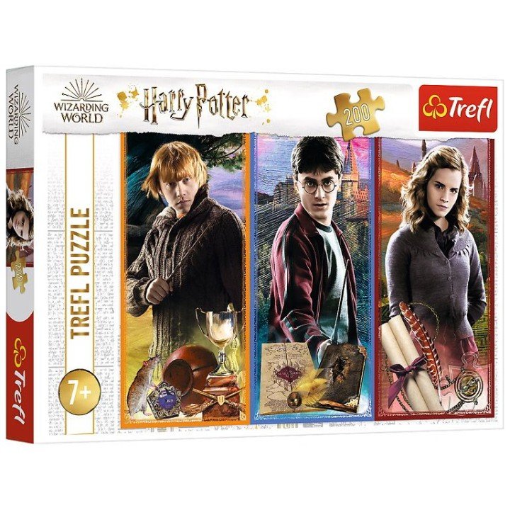 Пазли "Гаррі Поттер. У світі магії та заклинань", 200 елем.