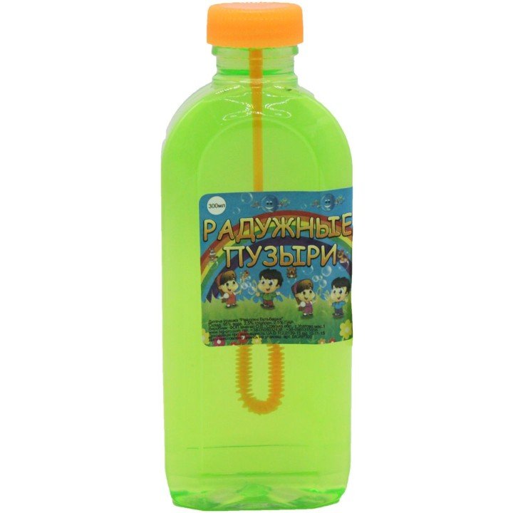 Мильні бульбашки "Rainbow Bubbles", 300 мл