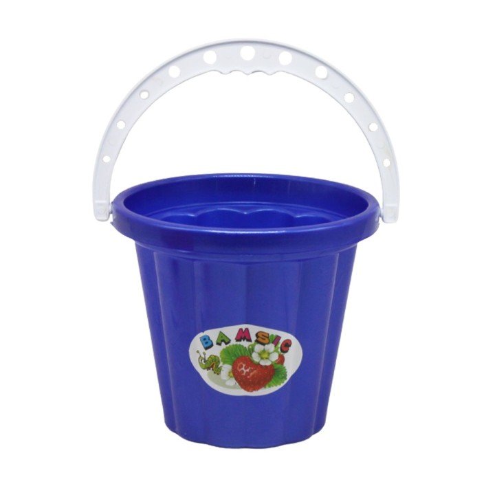 Відро пластикове "Бамсік" велике, синє