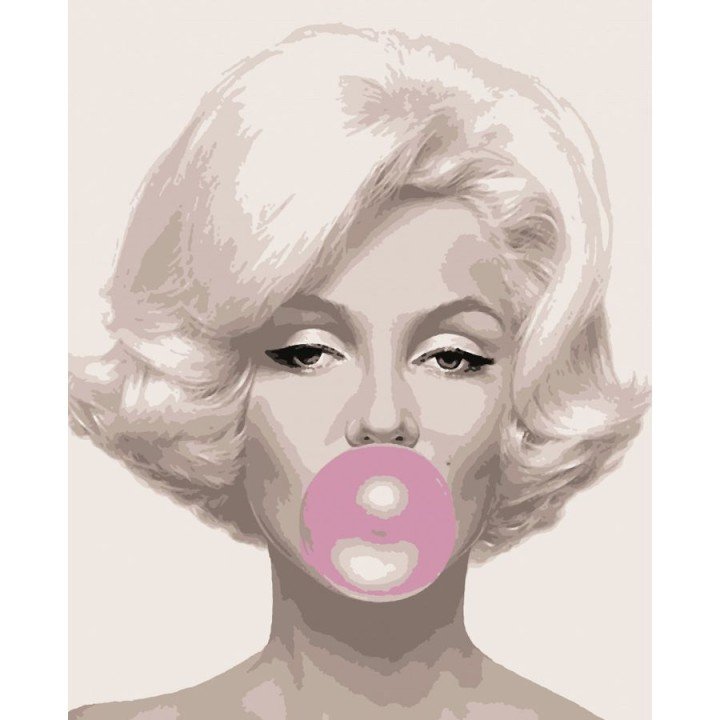 Картина за номерами "Чарівна Мерилін" ★★★