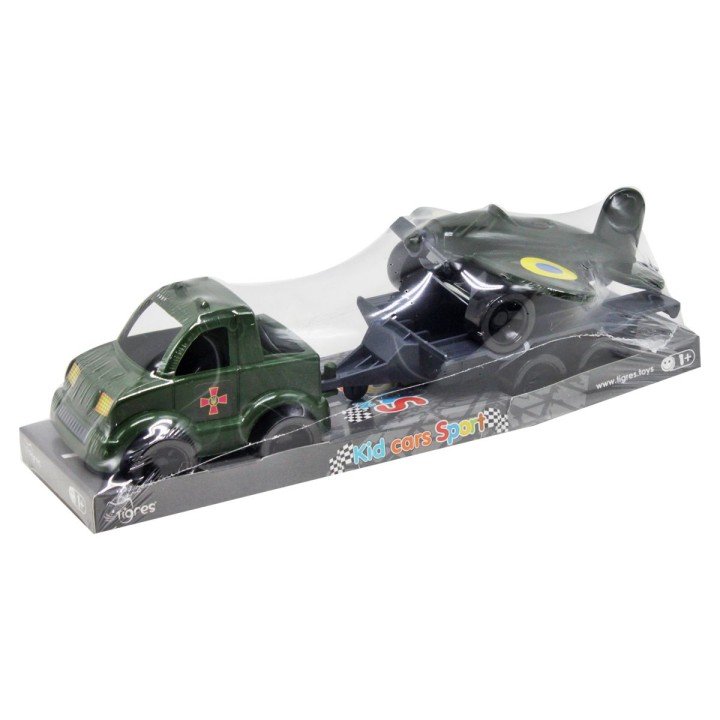 Набір машинок "Kid cars: Машинка + Літак"