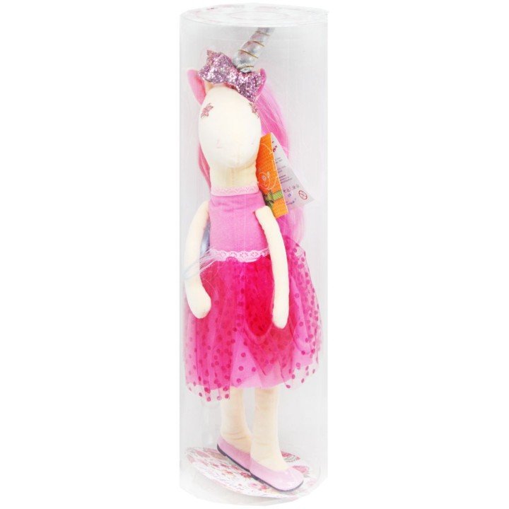 М'яка іграшка "Єдиноріг Принцеса", 50 см (рожева)