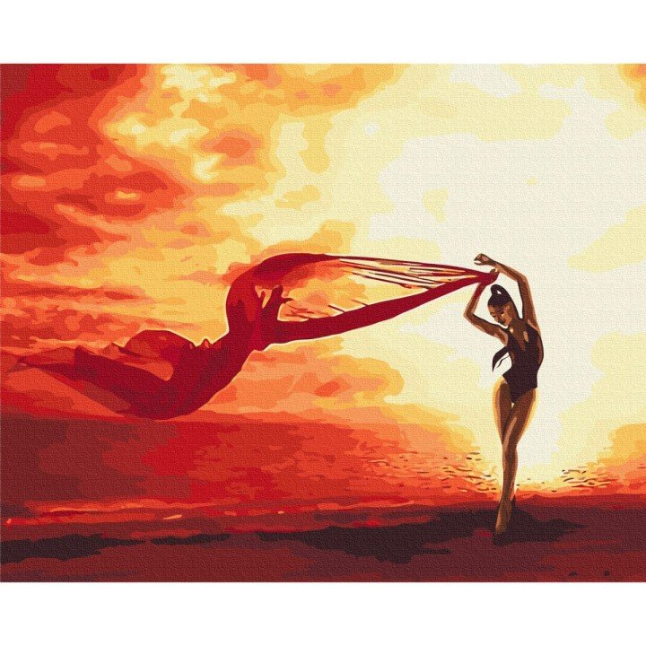 Картина за номерами "Танець пристрасті" ★★★