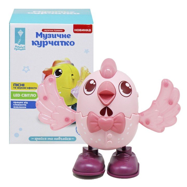 Іграшка для малят "Музичне Курчатко" (укр)