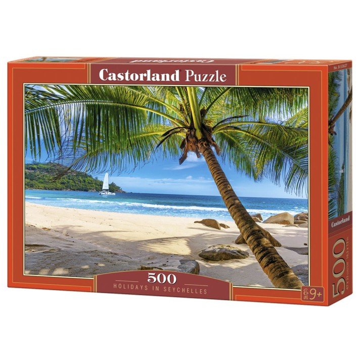 Пазли "Відпочинок на Сейшелах, 500 елементів