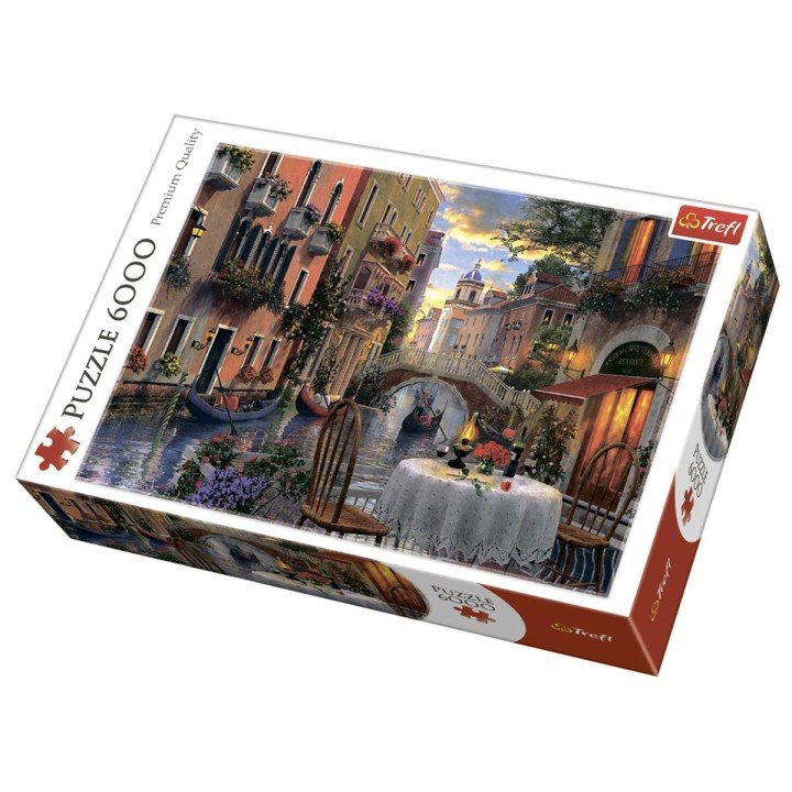 Пазл "Романтична вечеря", 6000 елем. (136х96 см)