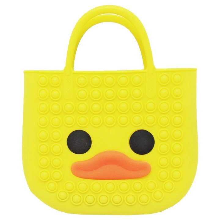 Сумка-антистрес Pop It "Качечка", жовта