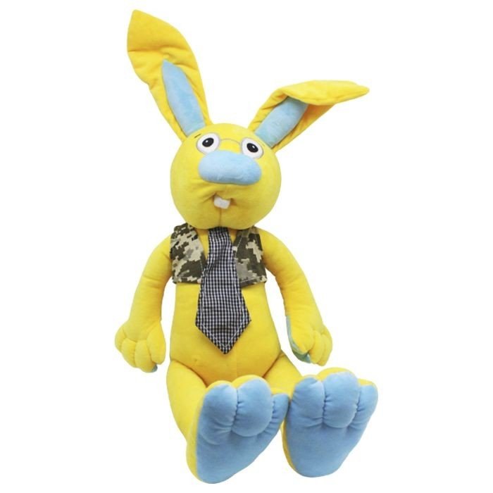 Мʼяка іграшка  "Заєць Веня" 85 см