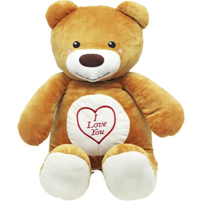 Мʼяка іграшка "Ведмідь Ласун", 43 см (Рудий)