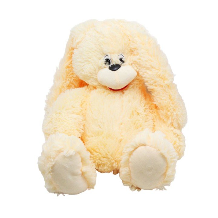 Мʼяка іграшка "Зайчик Сеня", кремовий