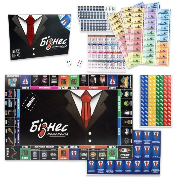 Настільна економічна гра "Бізнес" (укр)