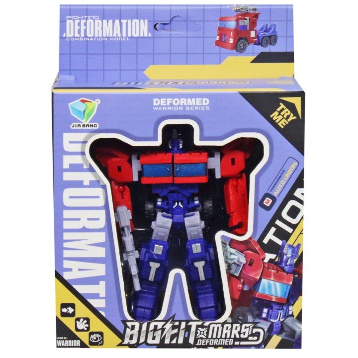 Трансформер "Deformation warrior", синій