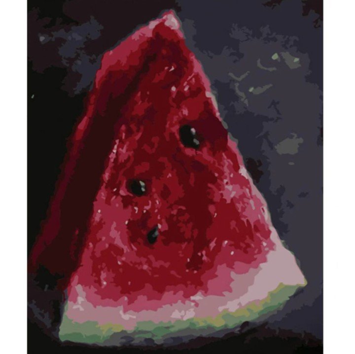 Картина за номерами "Соковитий кавун" ★★★