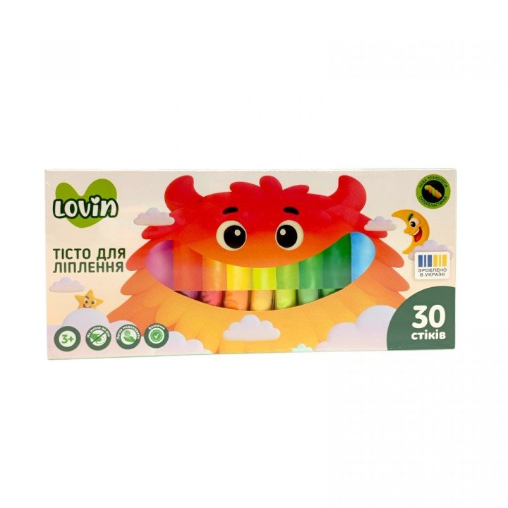 Набір тіста для ліплення "Color Dough" (30 шт)