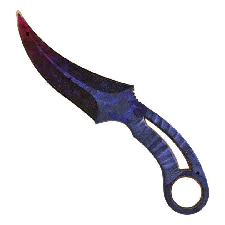 Сувенірний деревʼяний ніж "ФАНГ Obsidian"