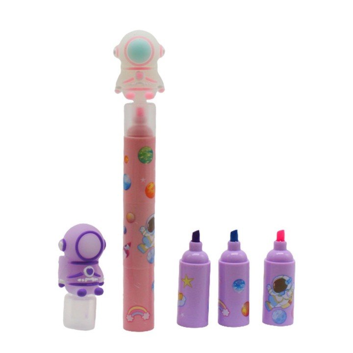 Маркер-текстовидільник 3 в 1 "Космос"