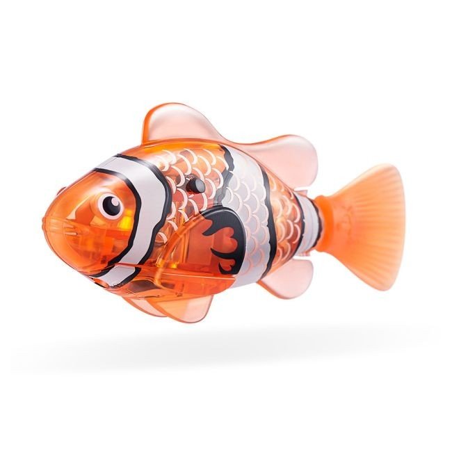 Інтерактивна іграшка ROBO ALIVE S3 – РОБОРИБКА (помаранчева)