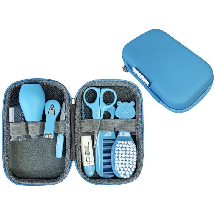 Дитячий гігієнічний набір у футлярі, блакитний