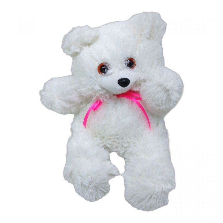 Мʼяка іграшка "Мішутка", 27 см, білий