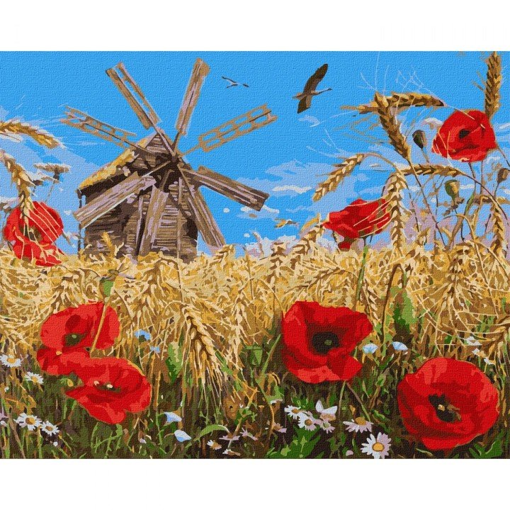 Картина за номерами "Новий урожай" ★★★★★