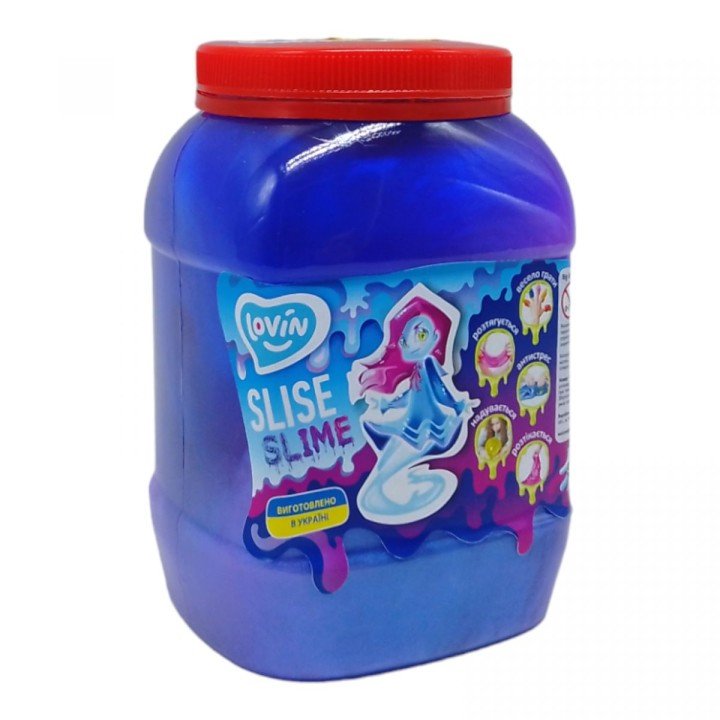 Слайм-антистрес "Lovin: Big slime", фіолетовий