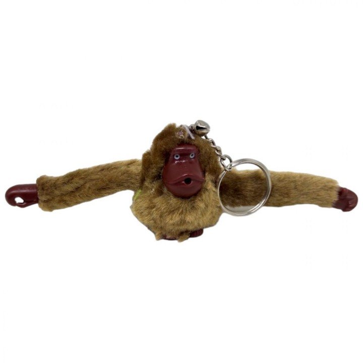Брелок хутряний "Горила", охра