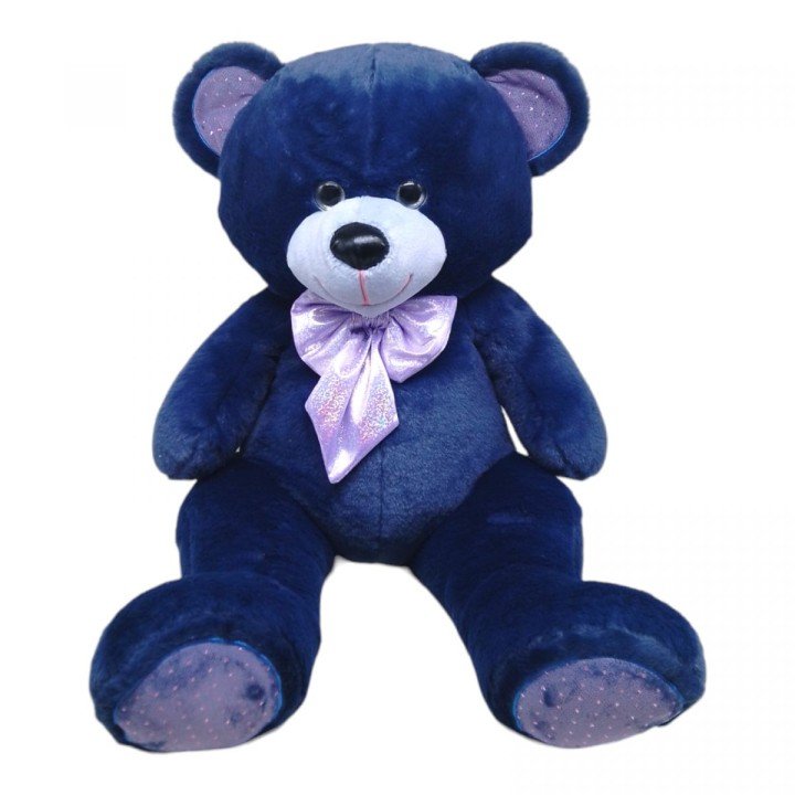 Мʼяка іграшка "Ведмедик Teddy Gold blue", 60 см (за стандартом - 85 см)