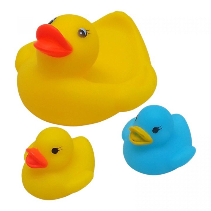 Набір для купання "Качка з каченятами", 3 шт