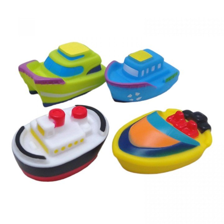 Набір для купання "Кораблики", 4 шт